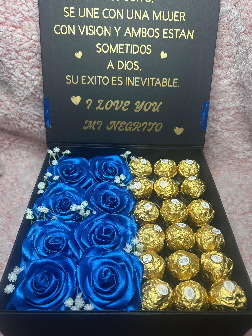 Caja de regalo personalizada.