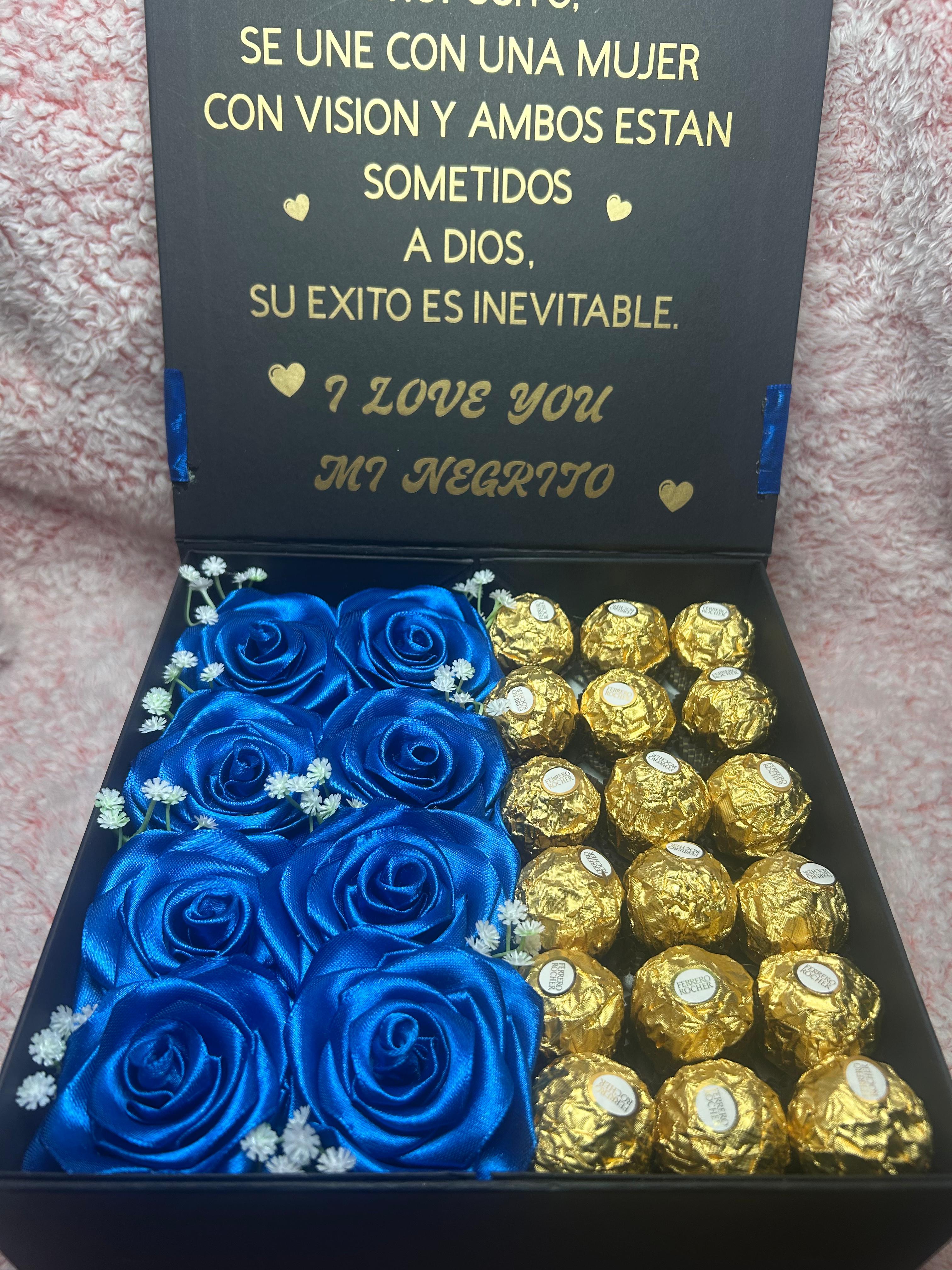 Caja de regalo personalizada.